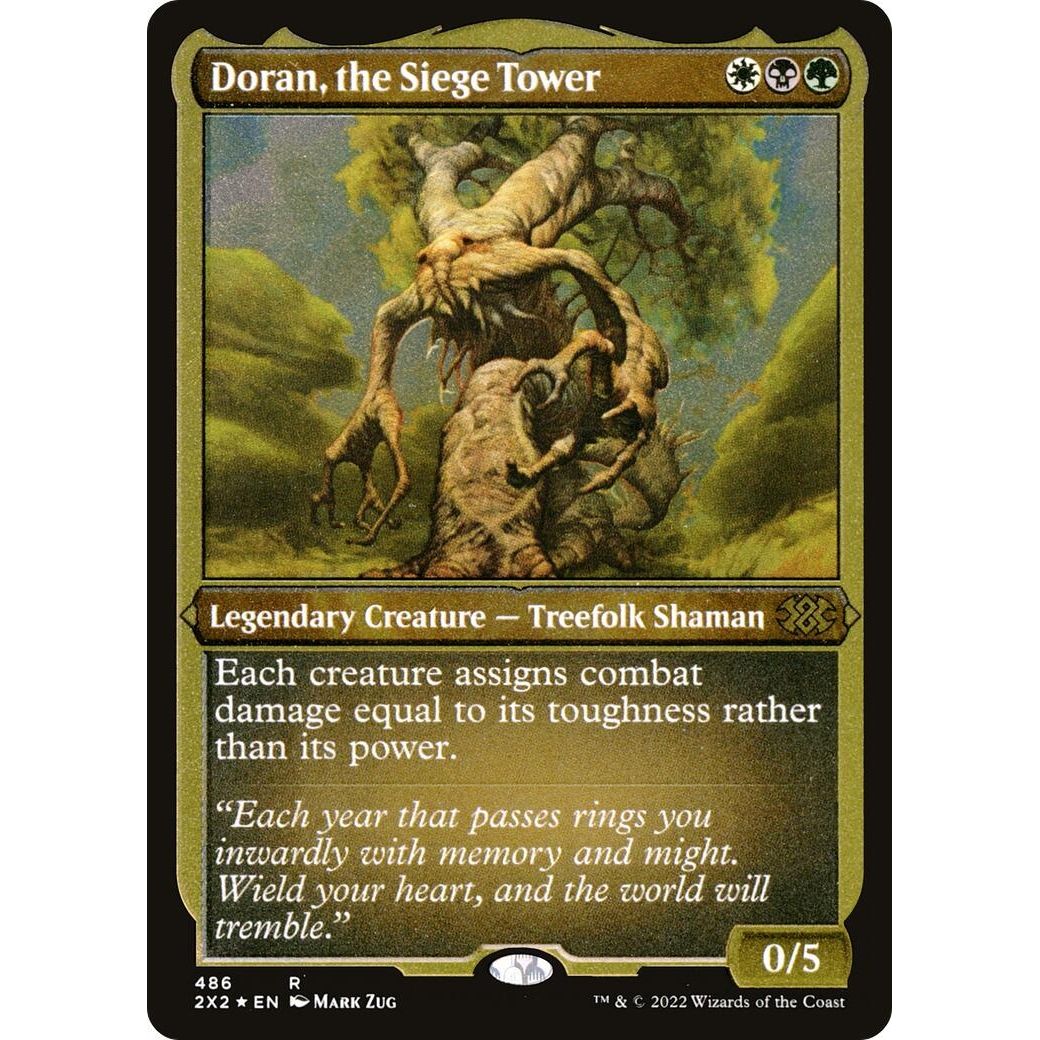 Image for Doran, the Siege Tower (Foil Etched) (486) (2X2) - Magic: The Gathering