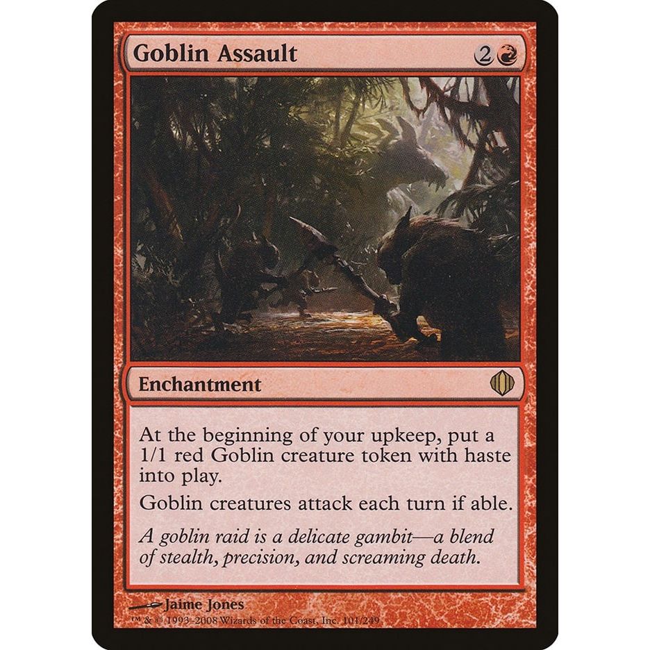 Image for Goblin Assault (101) (ALA) - Magic: The Gathering