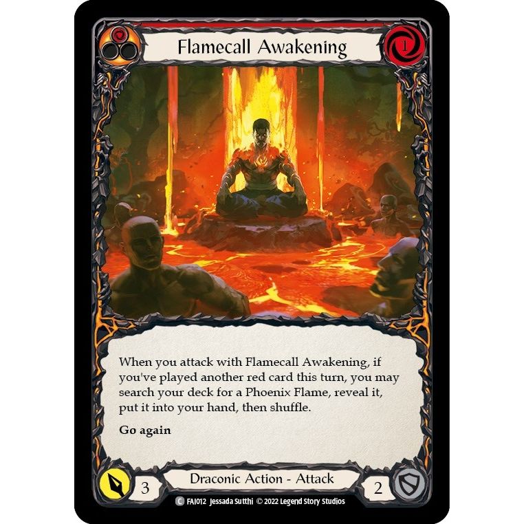 Image for Flamecall Awakening (FAI012) (FAI) - Flesh and Blood TCG