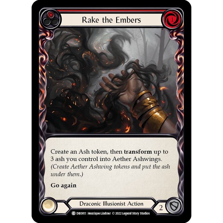 Image for Rake the Embers (DRO011) (DRO) - Flesh and Blood TCG