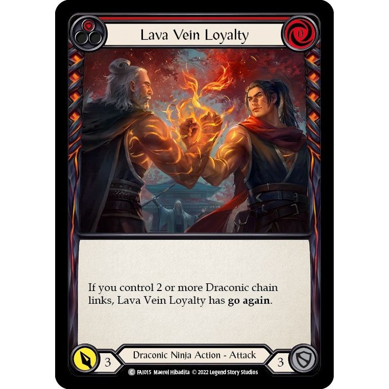 Image for Lava Vein Loyalty (Red) (FAI015) (FAI) - Flesh and Blood TCG