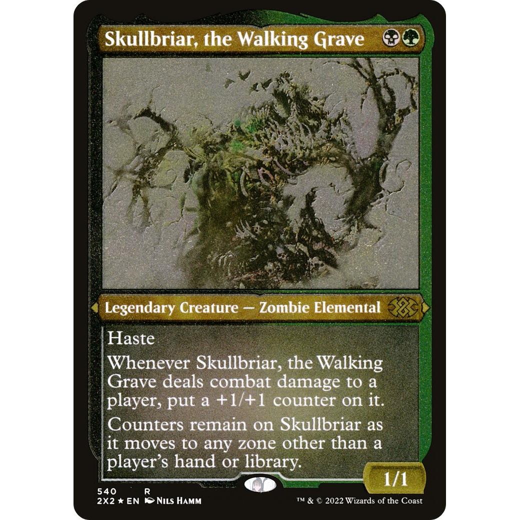 Image for Skullbriar, the Walking Grave (Foil Etched) (540) (2X2) - Magic: The Gathering