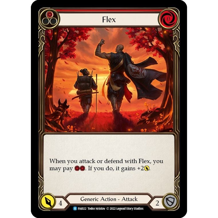 Image for Flex (Red) (FAI022) (FAI) - Flesh and Blood TCG