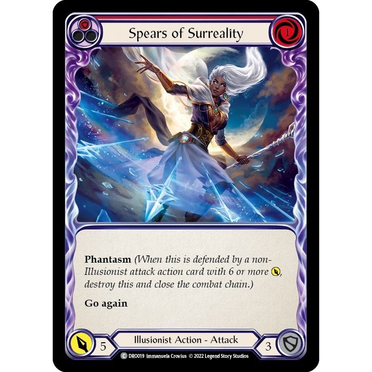 Image for Spears of Surreality (DRO019) (DRO) - Flesh and Blood TCG