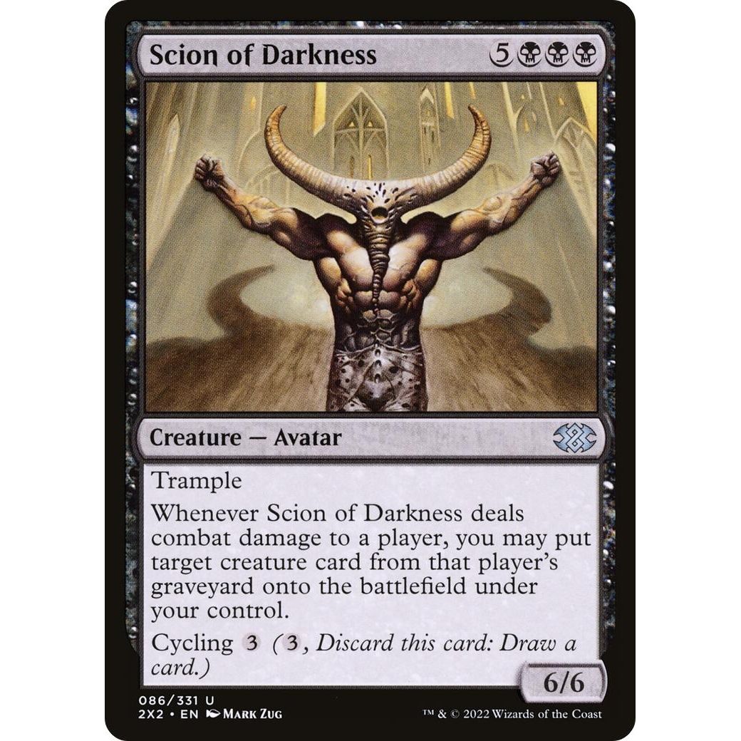 Image for Scion of Darkness (86) (2X2) - Magic: The Gathering