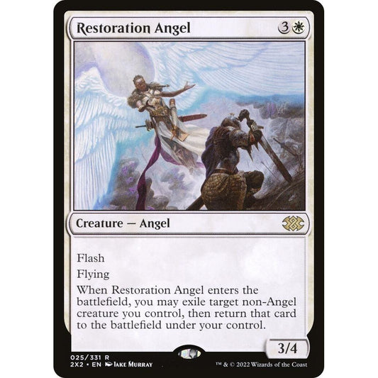 Image for Restoration Angel (25) (2X2) - Magic: The Gathering