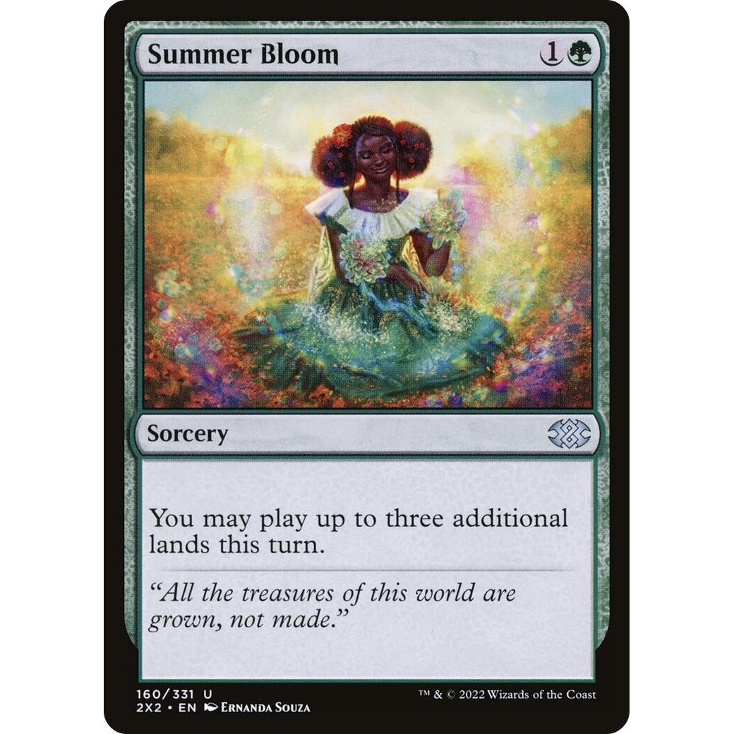 Image for Summer Bloom (160) (2X2) - Magic: The Gathering