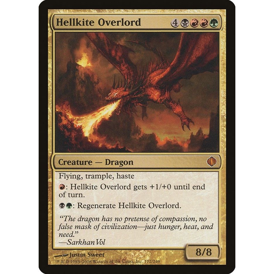 Image for Hellkite Overlord (172) (ALA) - Magic: The Gathering