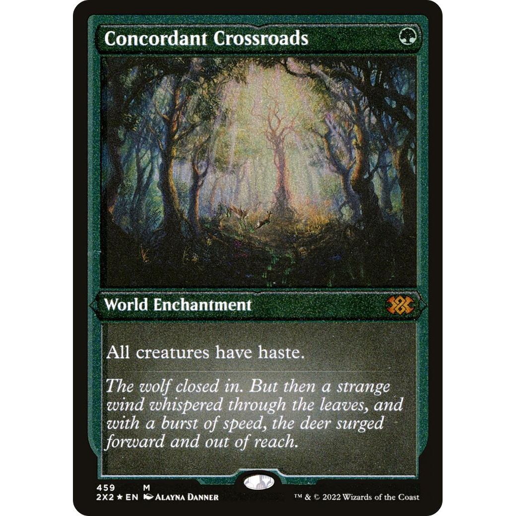 Image for Concordant Crossroads (Foil Etched) (459) (2X2) - Magic: The Gathering