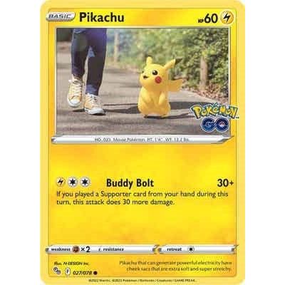 Image for Pikachu (27) (027/078) (PGO) - Pokemon
