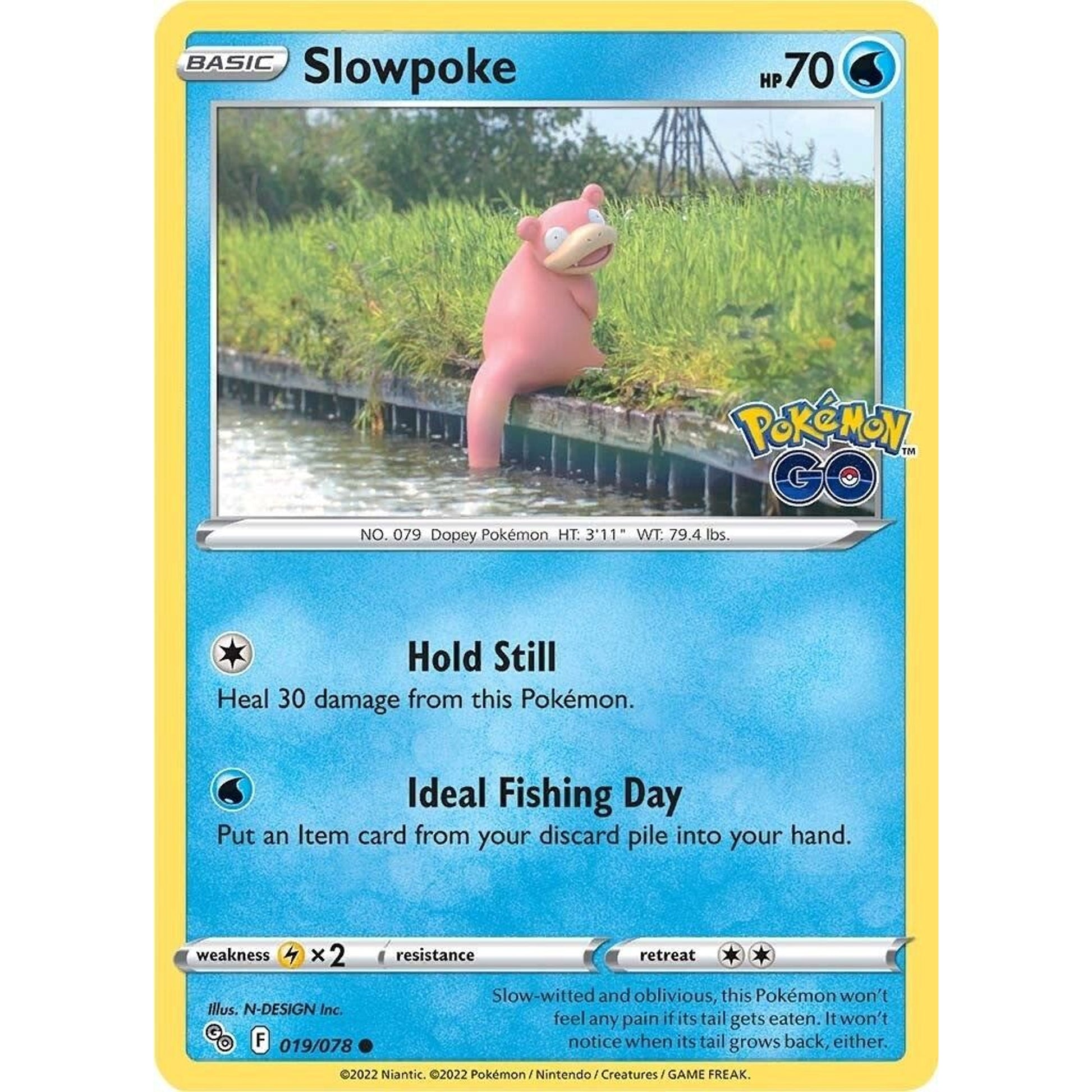 Image for Slowpoke (019/078) (PGO) - Pokemon