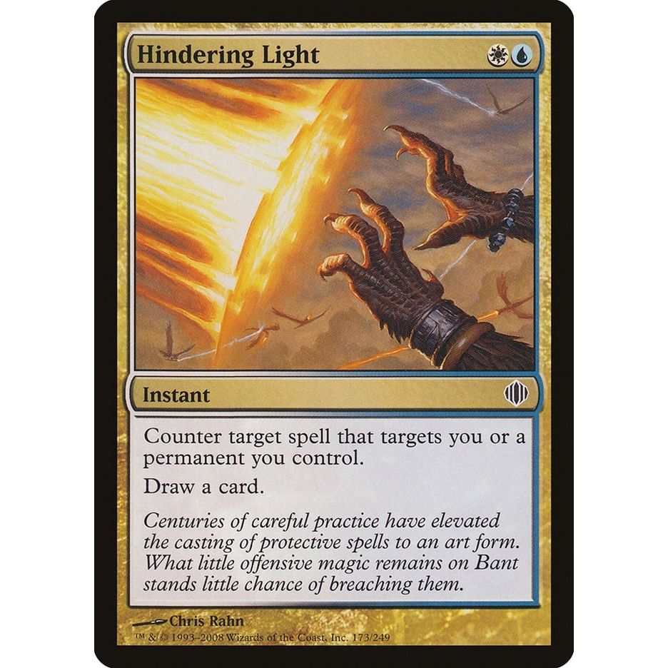 Image for Hindering Light (173) (ALA) - Magic: The Gathering