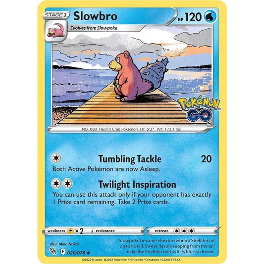Image for Slowbro (020/078) (PGO) - Pokemon