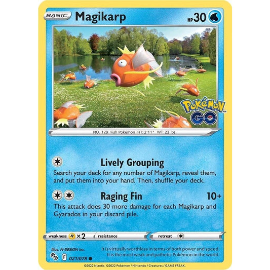 Image for Magikarp (021/078) (PGO) - Pokemon