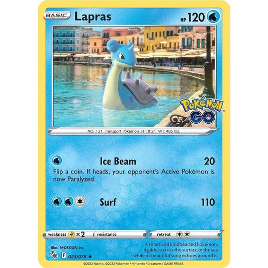 Image for Lapras (023/078) (PGO) - Pokemon