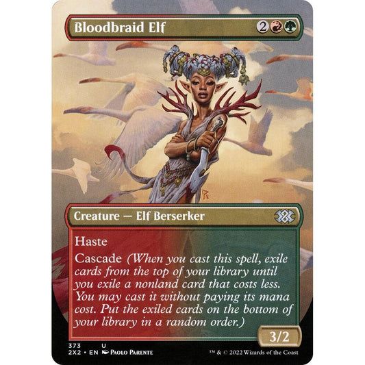 Image for Bloodbraid Elf (Borderless) (373) (2X2) - Magic: The Gathering