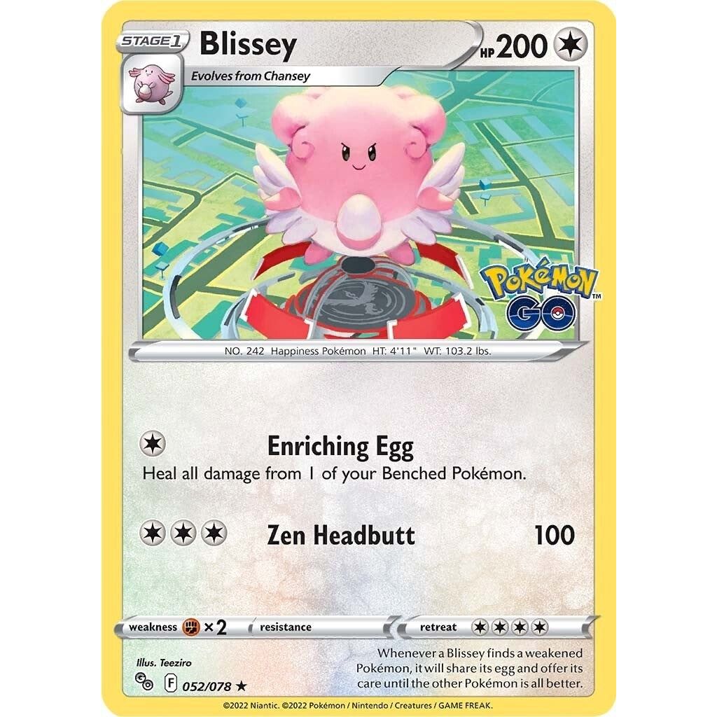 Image for Blissey (052/078) (PGO) - Pokemon