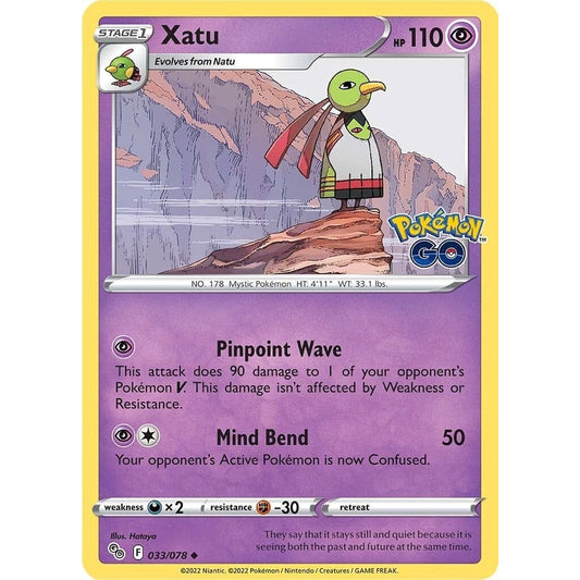Image for Xatu (033/078) (PGO) - Pokemon