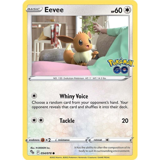 Image for Eevee (054/078) (PGO) - Pokemon