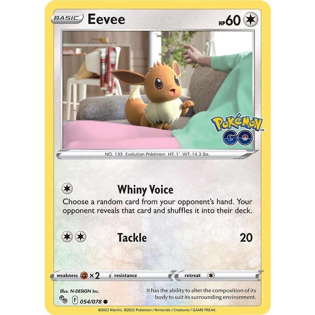 Image for Eevee (054/078) (PGO) - Pokemon
