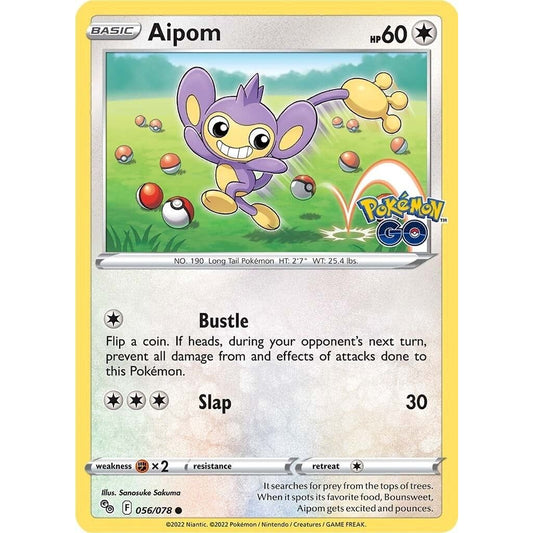 Image for Aipom (056/078) (PGO) - Pokemon