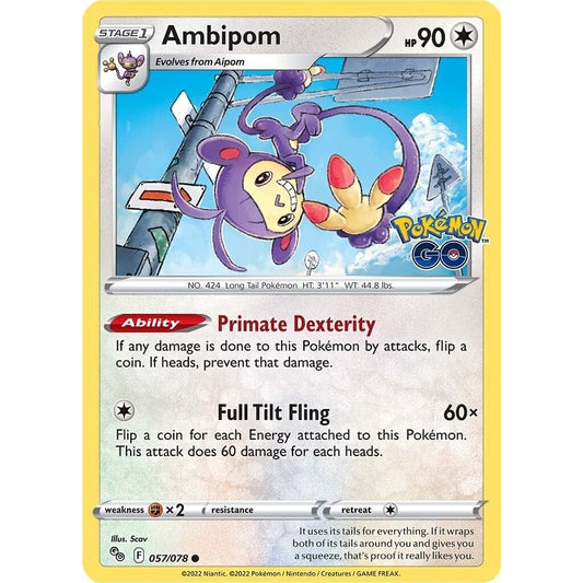 Image for Ambipom (057/078) (PGO) - Pokemon