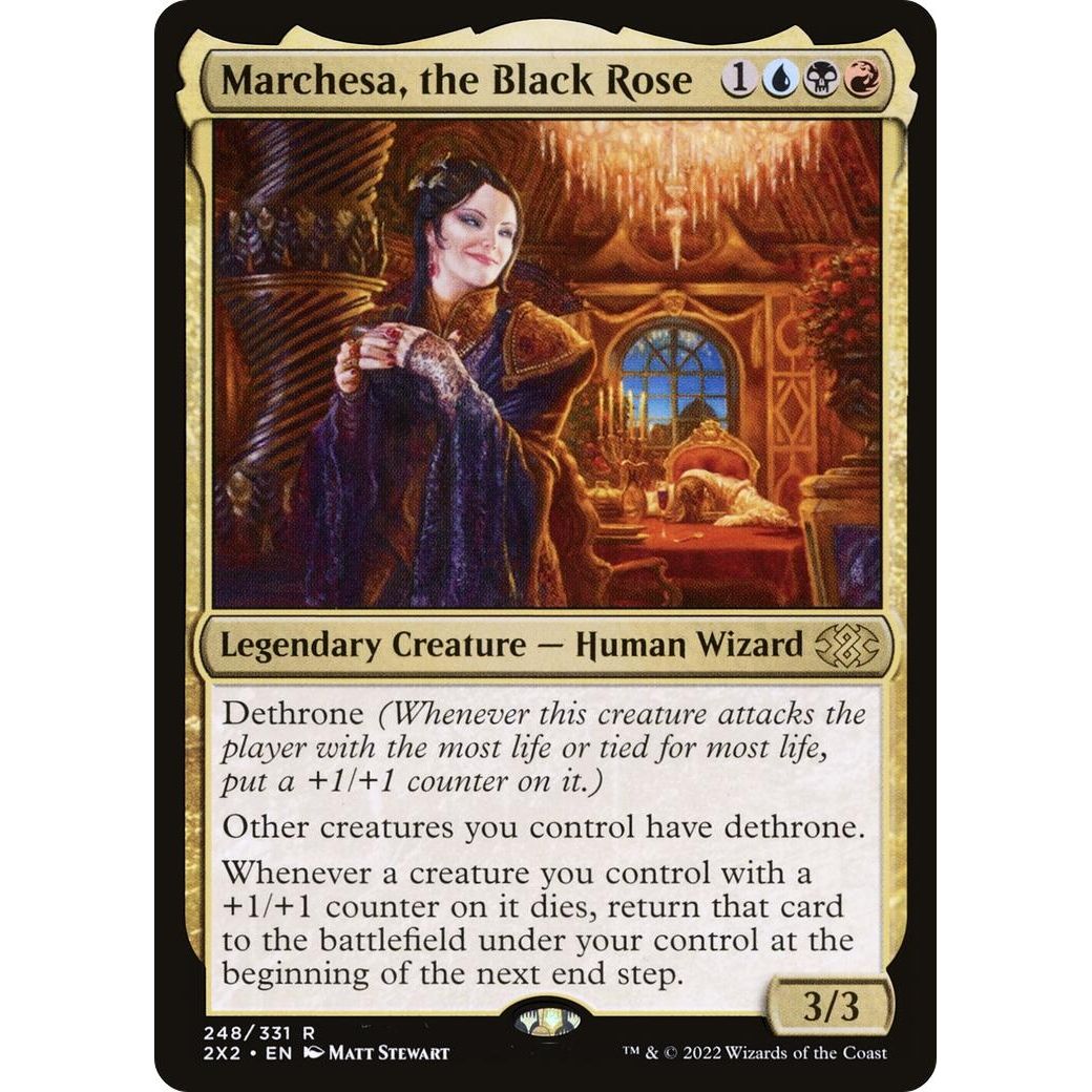 Image for Marchesa, the Black Rose (248) (2X2) - Magic: The Gathering