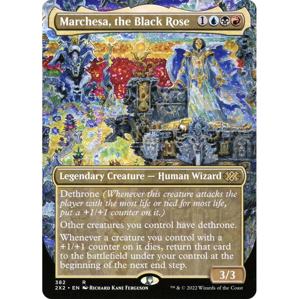 Image for Marchesa, the Black Rose (Borderless) (382) (2X2) - Magic: The Gathering
