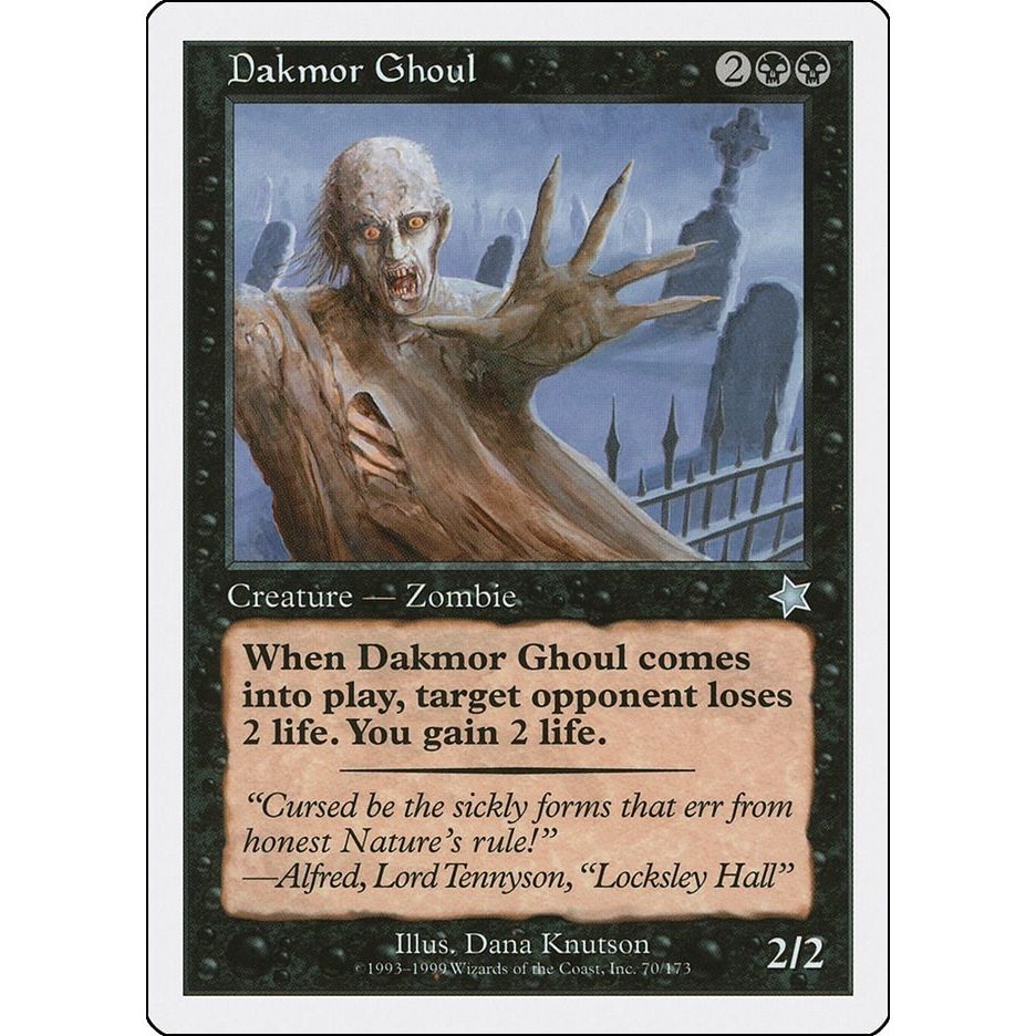 Image for Dakmor Ghoul (70) (S99) - Magic: The Gathering