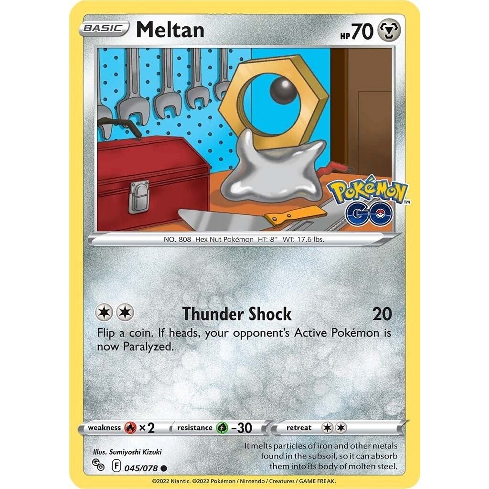 Image for Meltan (045/078) (PGO) - Pokemon