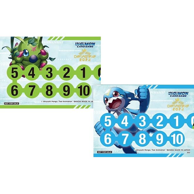 Image for Digimon 2022 Online Regional Championships Memory Gauge - Life Counters