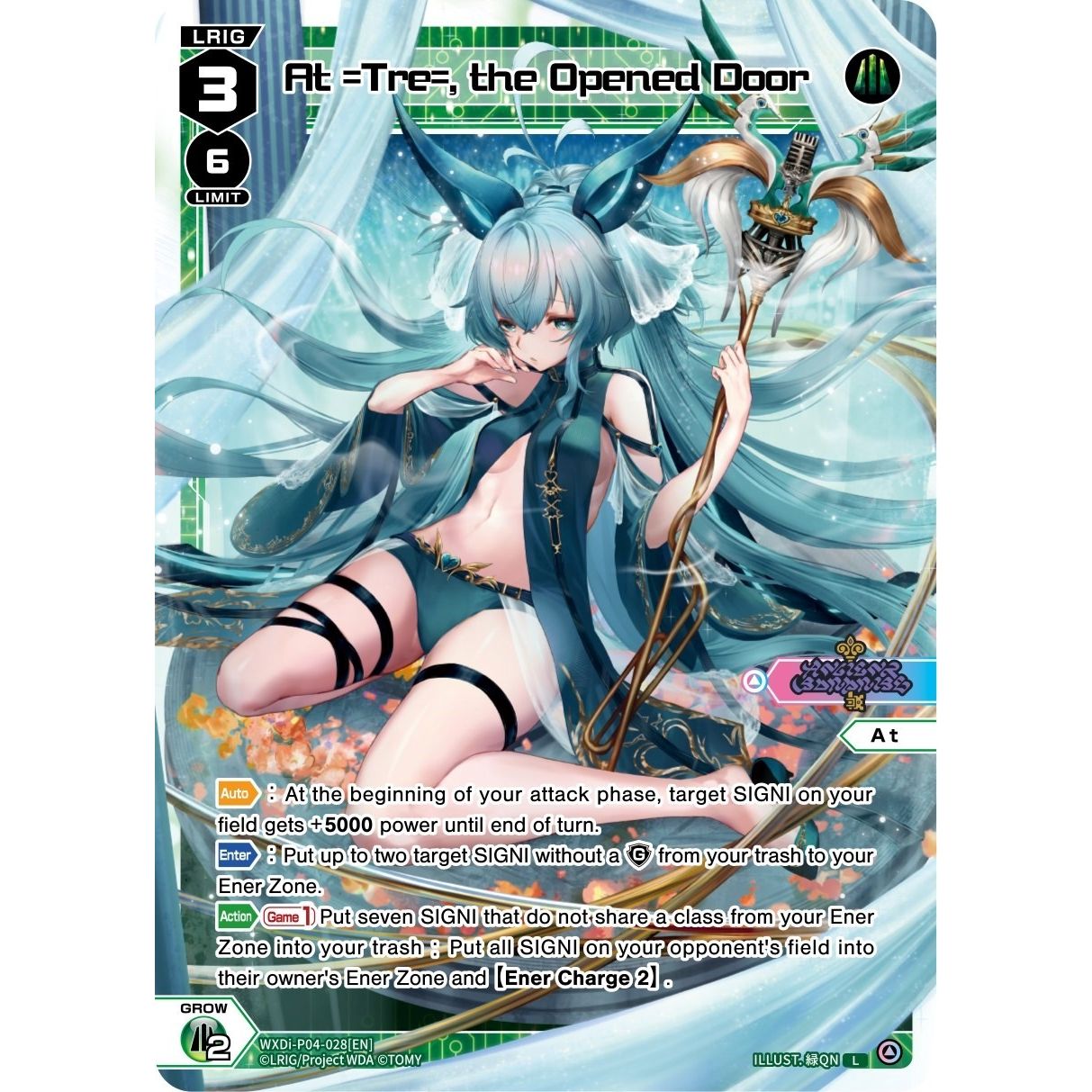 Image for At =Tre=, the Opened Door (WXDi-P04-028[EN]) (WXDi-P04) - WIXOSS