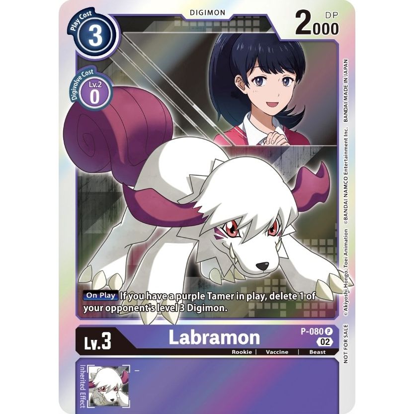 Image for Labramon - P-080 (P-080 P) (D-PR) - Digimon Card Game