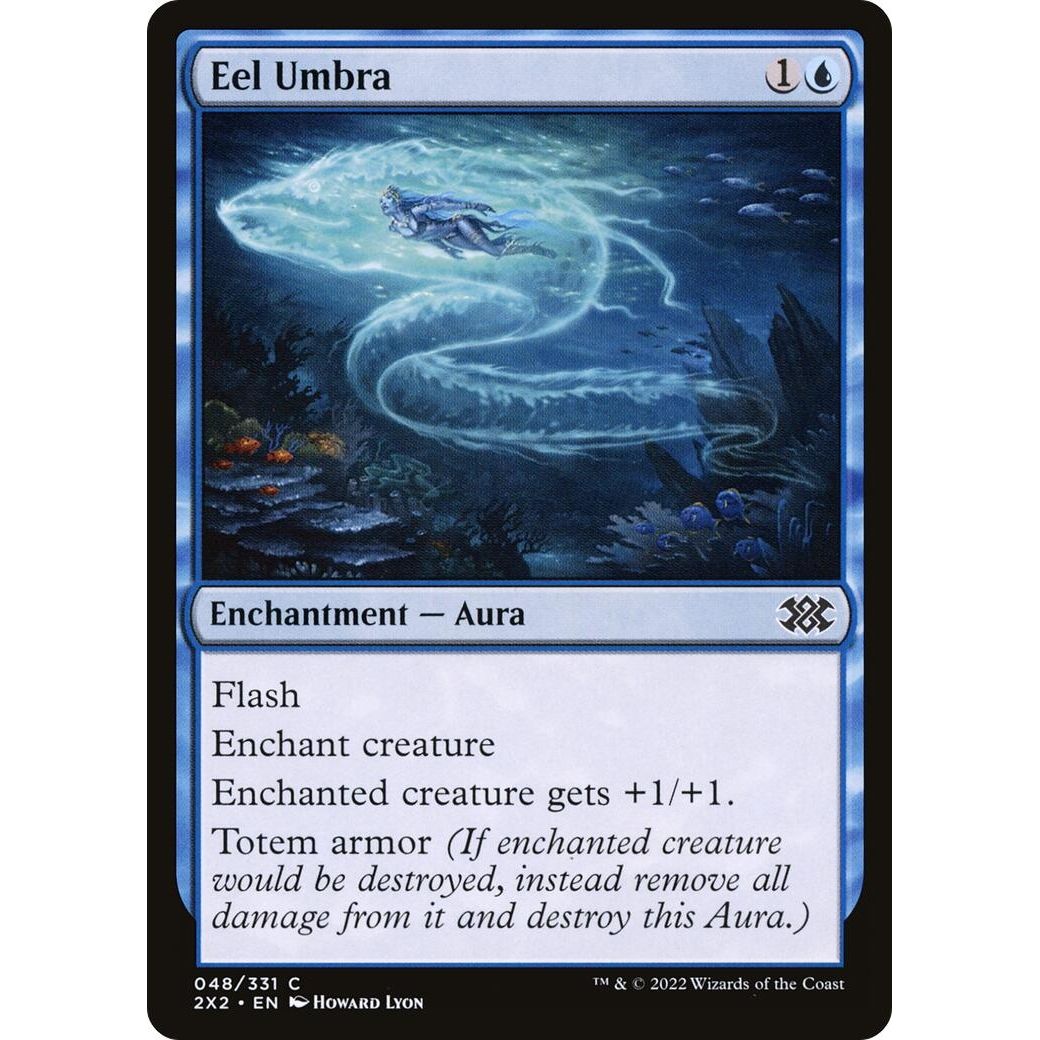 Image for Eel Umbra (48) (2X2) - Magic: The Gathering