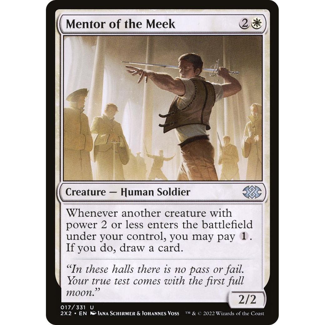 Image for Mentor of the Meek (17) (2X2) - Magic: The Gathering