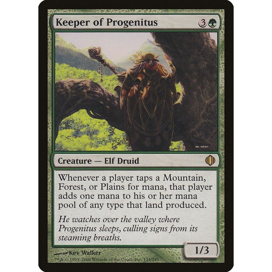 Image for Keeper of Progenitus (135) (ALA) - Magic: The Gathering
