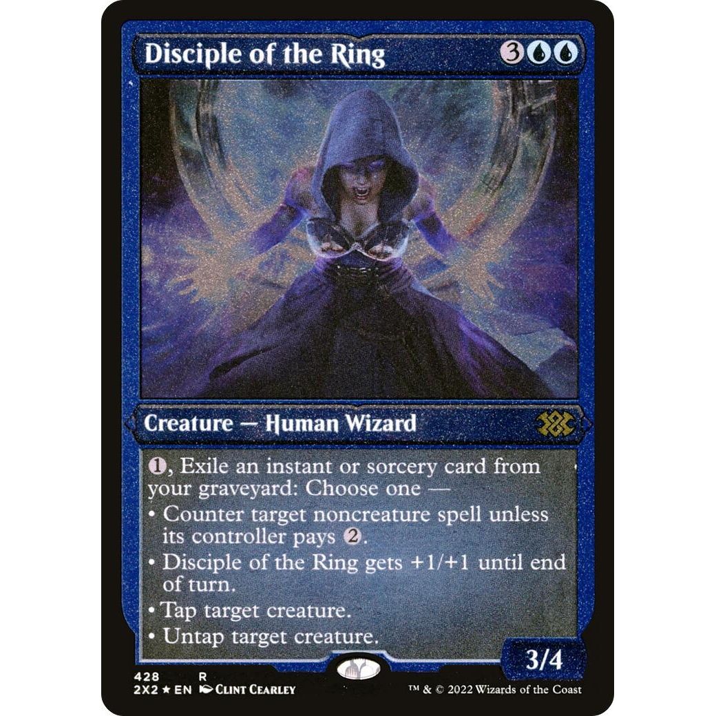 Image for Disciple of the Ring (Foil Etched) (428) (2X2) - Magic: The Gathering