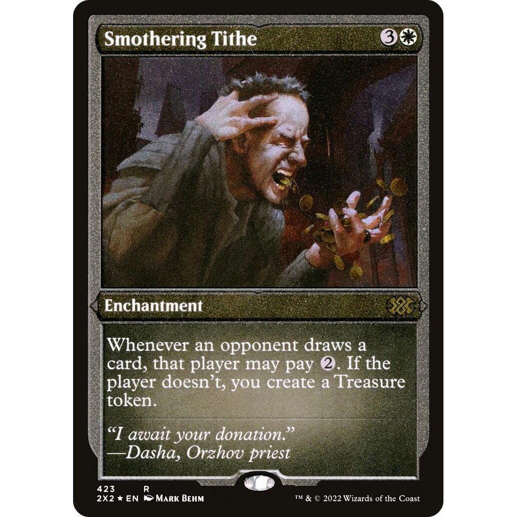 Image for Smothering Tithe (Foil Etched) (423) (2X2) - Magic: The Gathering