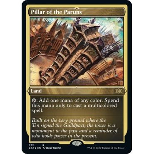 Image for Pillar of the Paruns (Foil Etched) (572) (2X2) - Magic: The Gathering