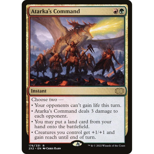 Image for Atarka's Command (176) (2X2) - Magic: The Gathering