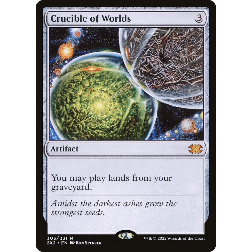 Image for Crucible of Worlds (303) (2X2) - Magic: The Gathering
