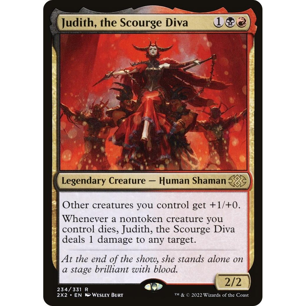 Image for Judith, the Scourge Diva (234) (2X2) - Magic: The Gathering