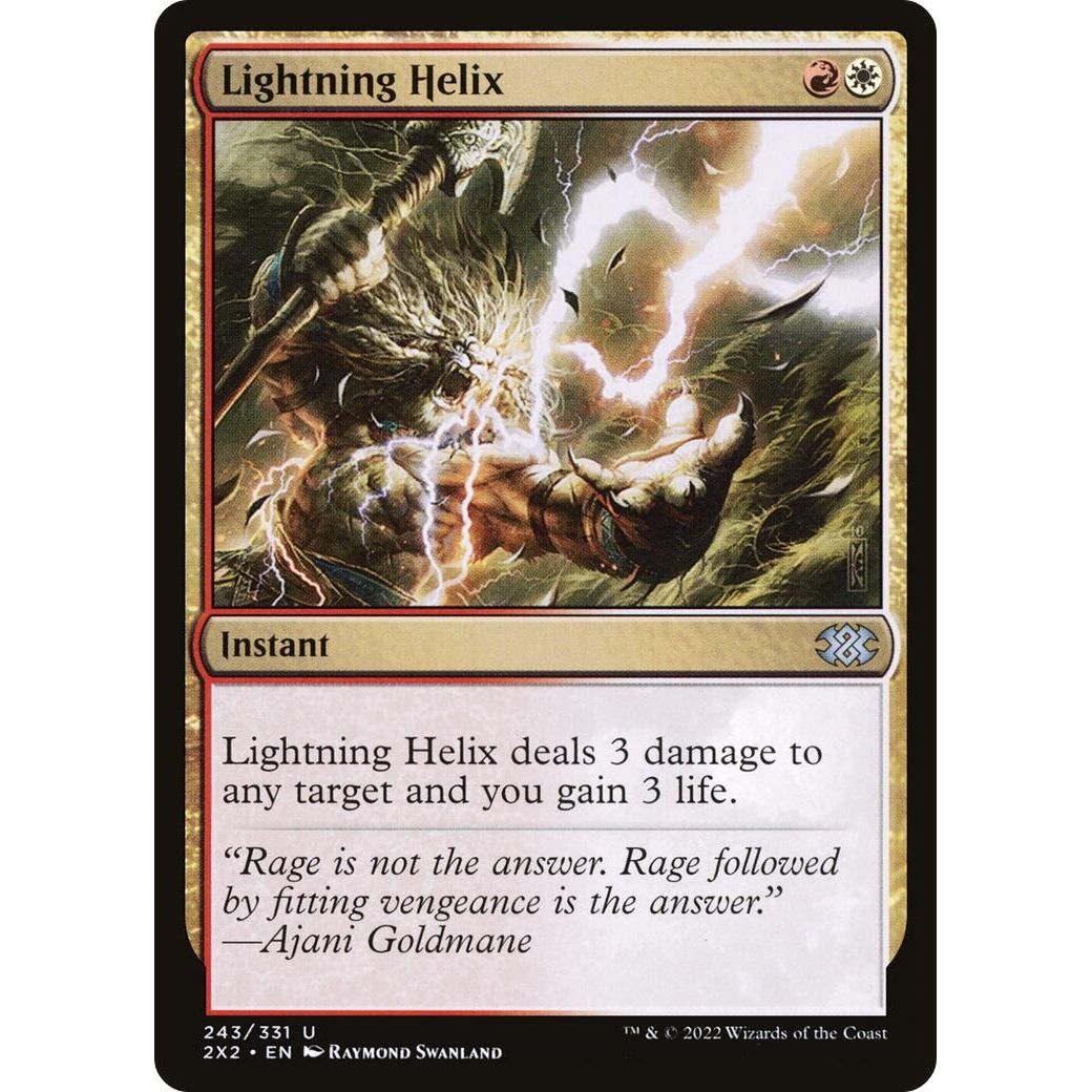 Image for Lightning Helix (243) (2X2) - Magic: The Gathering