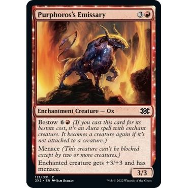 Image for Purphoros's Emissary (121) (2X2) - Magic: The Gathering