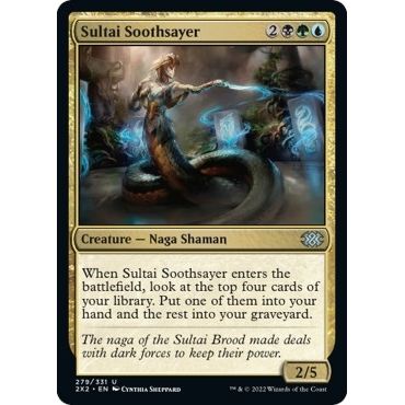 Image for Sultai Soothsayer (279) (2X2) - Magic: The Gathering
