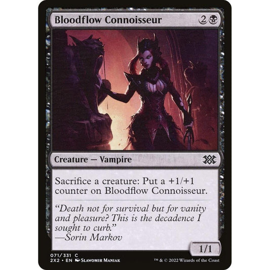 Image for Bloodflow Connoisseur (71) (2X2) - Magic: The Gathering