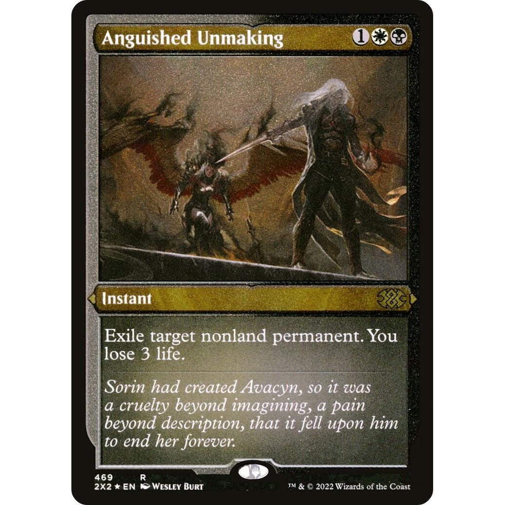 Image for Anguished Unmaking (Foil Etched) (469) (2X2) - Magic: The Gathering