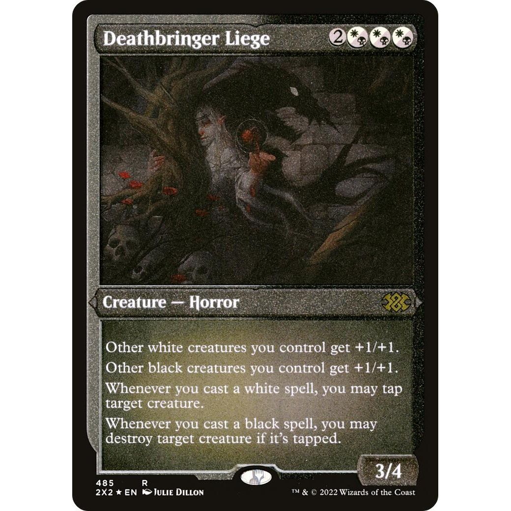 Image for Deathbringer Liege (Foil Etched) (485) (2X2) - Magic: The Gathering