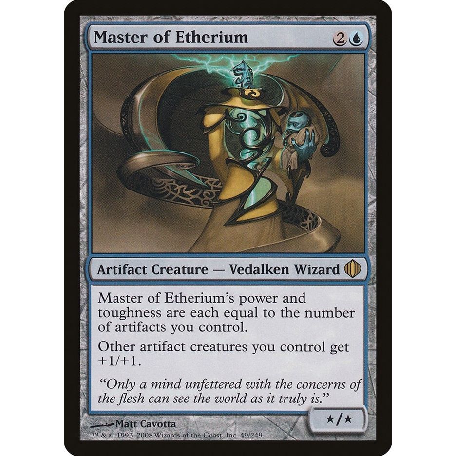 Image for Master of Etherium (49) (ALA) - Magic: The Gathering