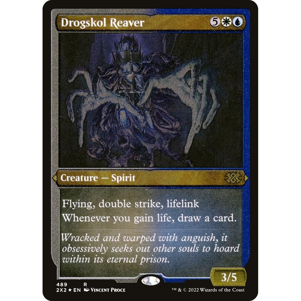 Image for Drogskol Reaver (Foil Etched) (489) (2X2) - Magic: The Gathering
